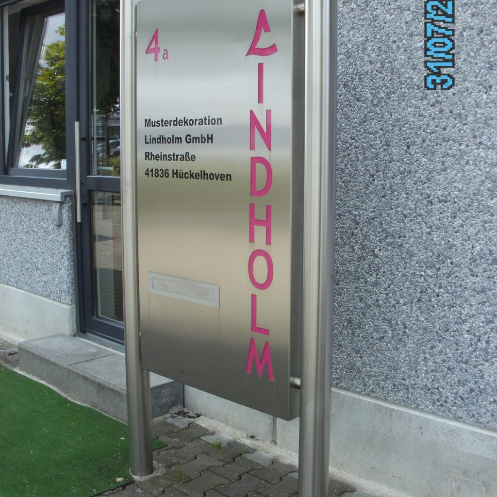 Morr Metallbautechnik Werbeträger